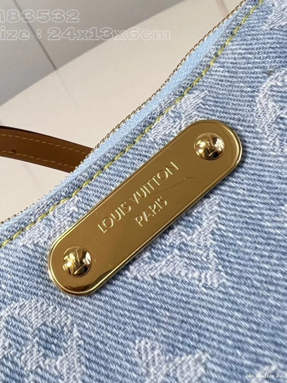 AAA Replica Ru Liv pochette double LOUIS VUITTON -24.5*13.5*6.5CM 0807